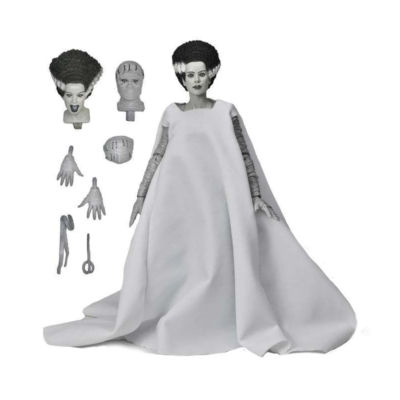 

Bride of Frankenstein Elizabeth Neca 04821 Black White Action Figureals Model Tabletop Decoration Collectibles Display Pre Sale