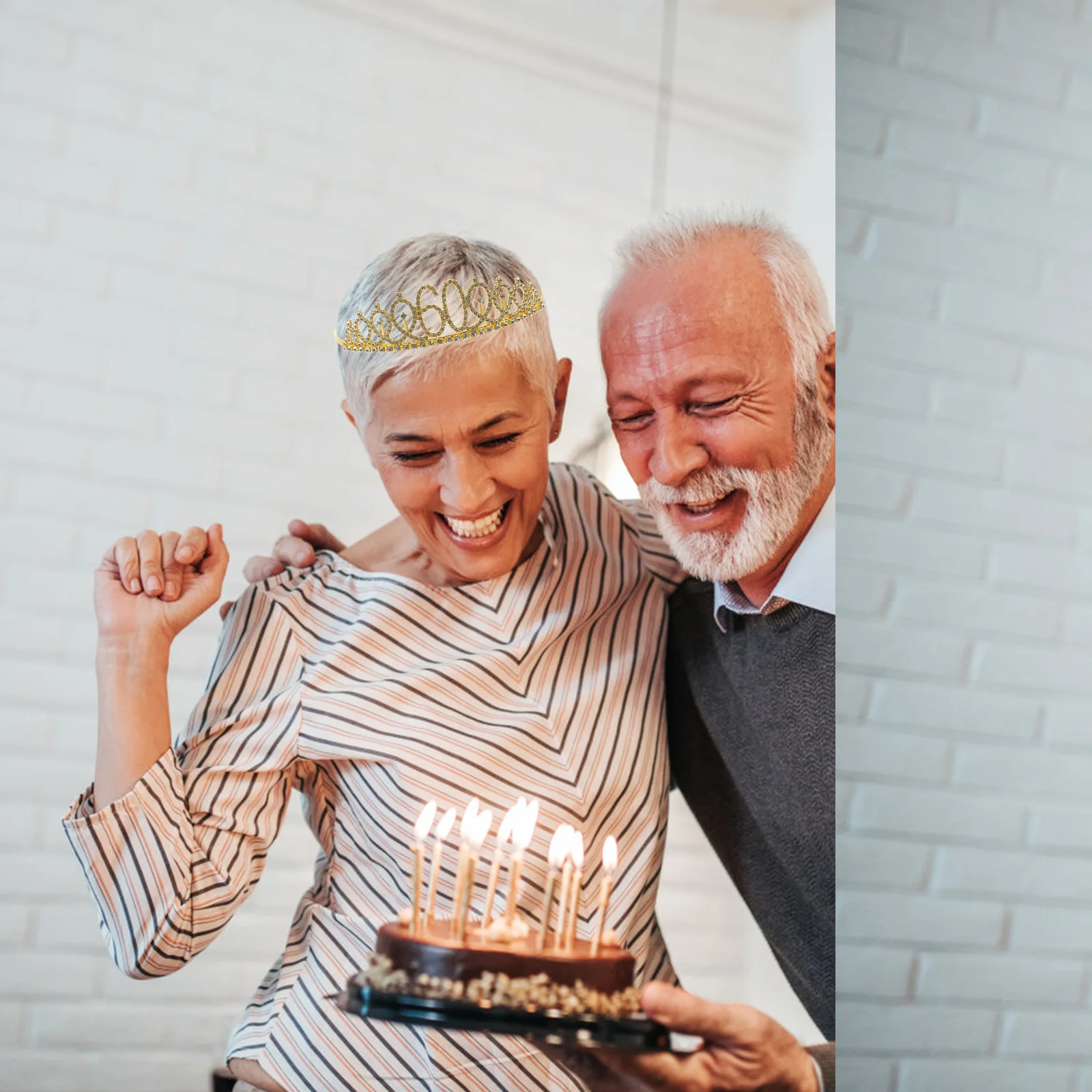 

1 блестящий пояс для женщин, украшения для вечеринки в честь 60-летия, набор коронок на день рождения, женский набор поясов для вечеринки, декоративные украшения в виде короны