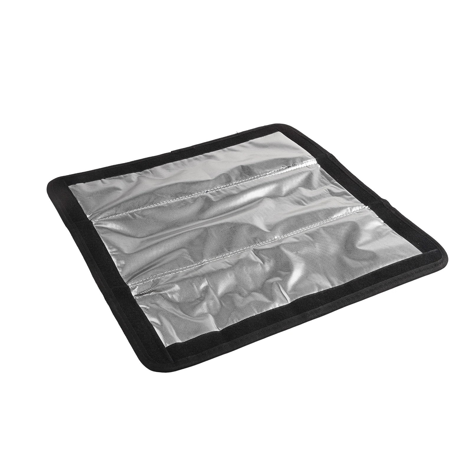 Foldable RV Roof Sunshade Pad with Aluminum Film Reflective Layer for Heat Insulation and Privacy in Travel Trailers