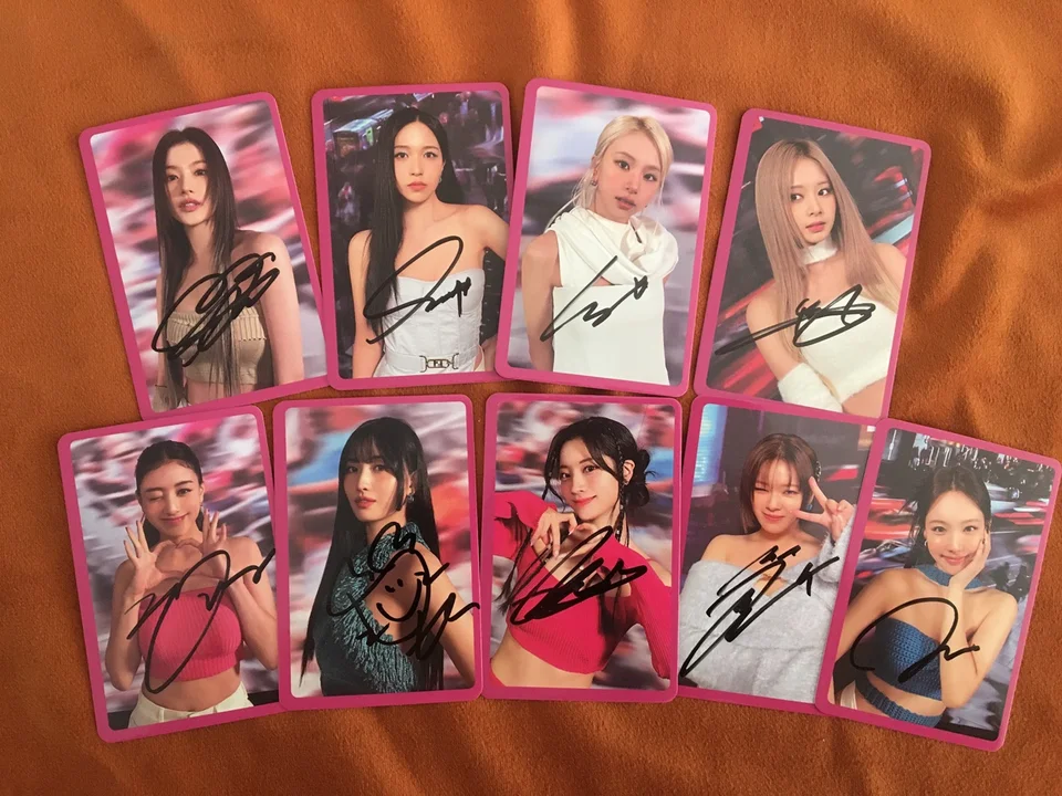 TWICE サイン入り正式フォトカードカード K-POP コレクション 2023C
