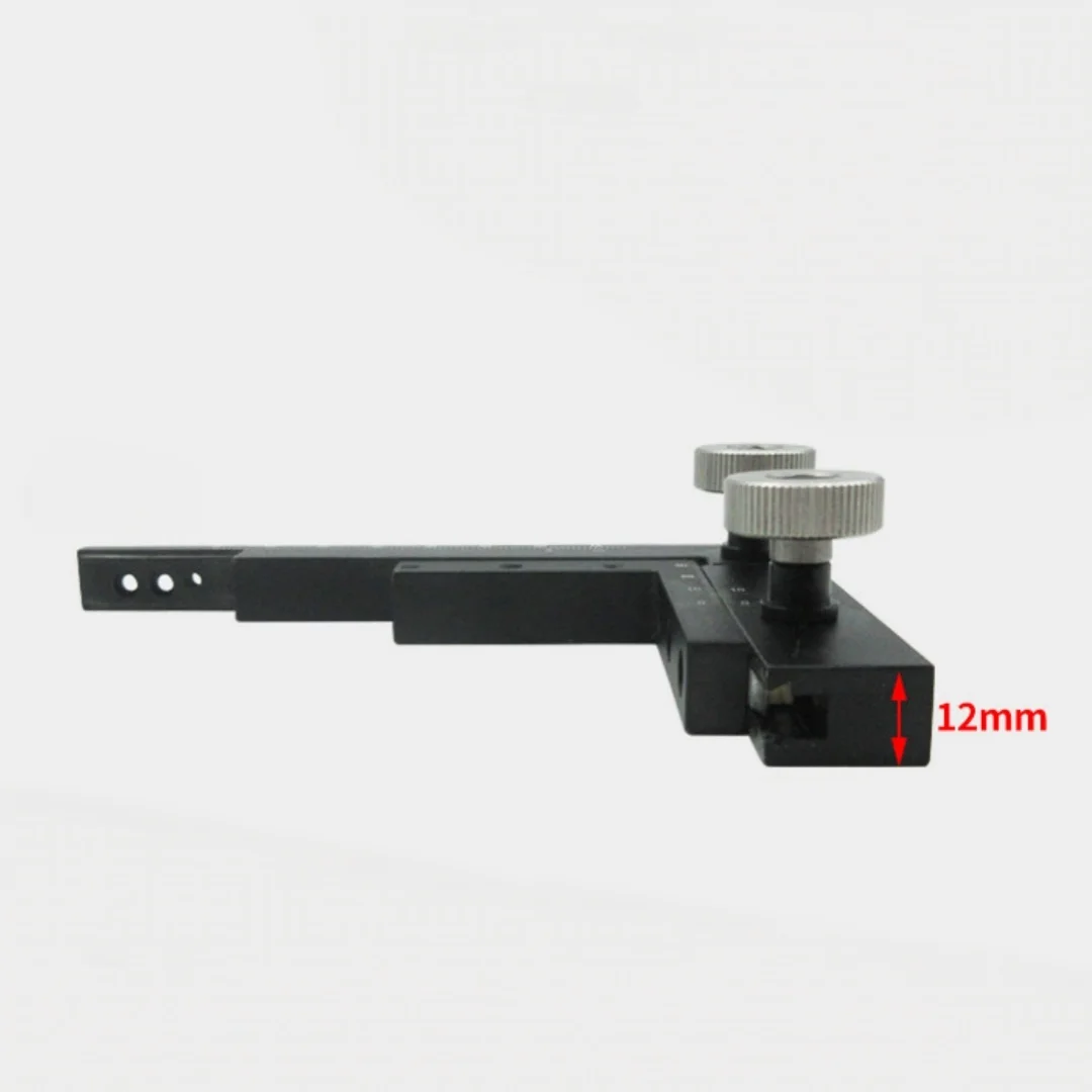 Adjustable Metal Movable Microscope Caliper Up Down Sliding With Scale Lab Measuring Stage Vernier Caliper Movable Mount