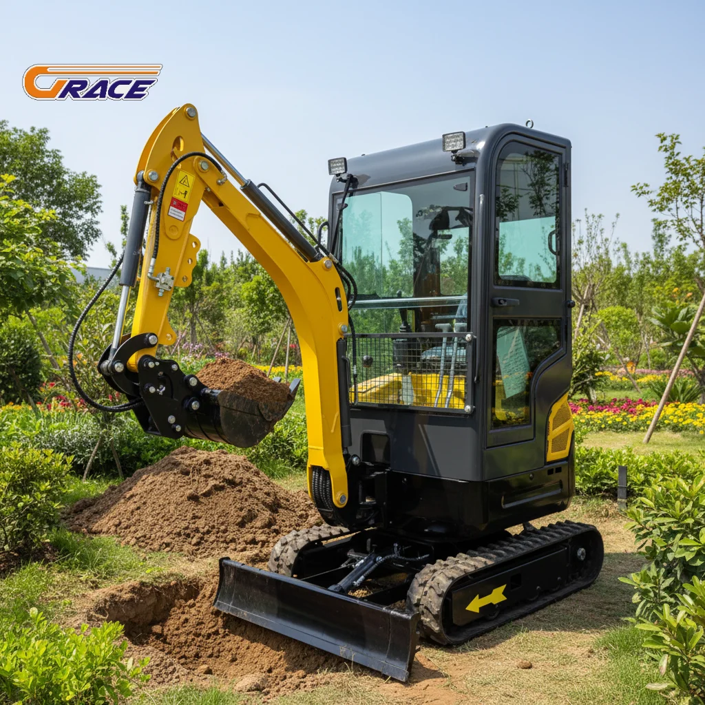 

Индивидуальная настройка мини-экскаватора на гусеничном ходу 1,5 тонны, EURO 5, малогабаритный, высокоэффективный, прямые продажи с завода