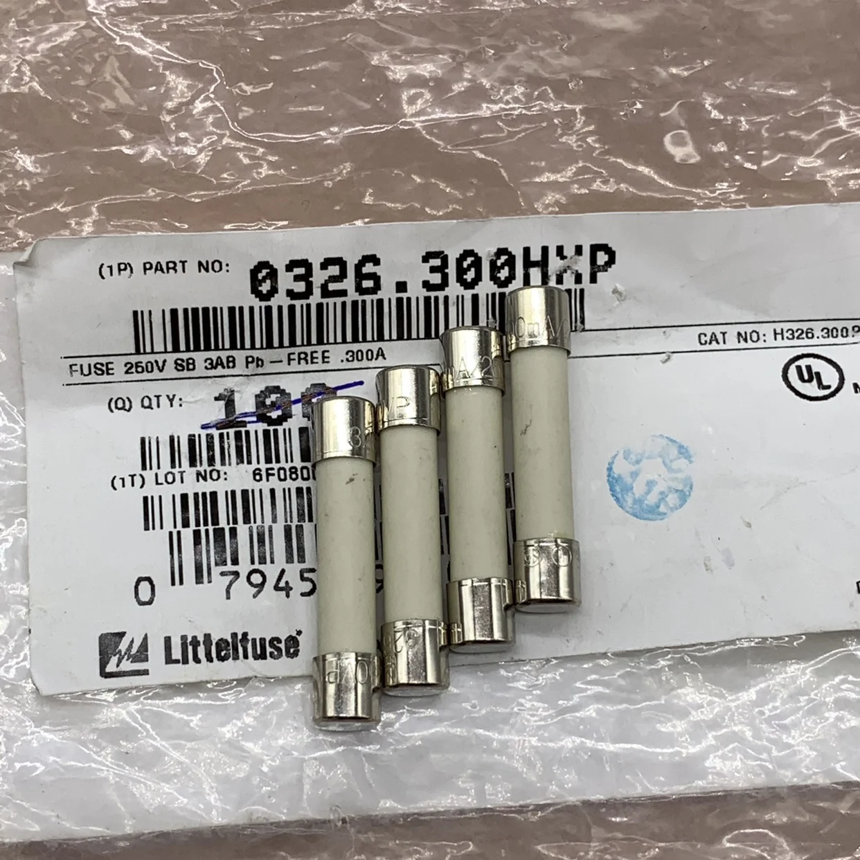 5 uds Original LF 326 tiempo de retraso tubo de fusible cerámico de soplado lento 6X30 6,3 6x32MM 250V 1A 1.5A 3A 4A 5A 6.25A 8A 10A 12A 15A 20A 25A 30A