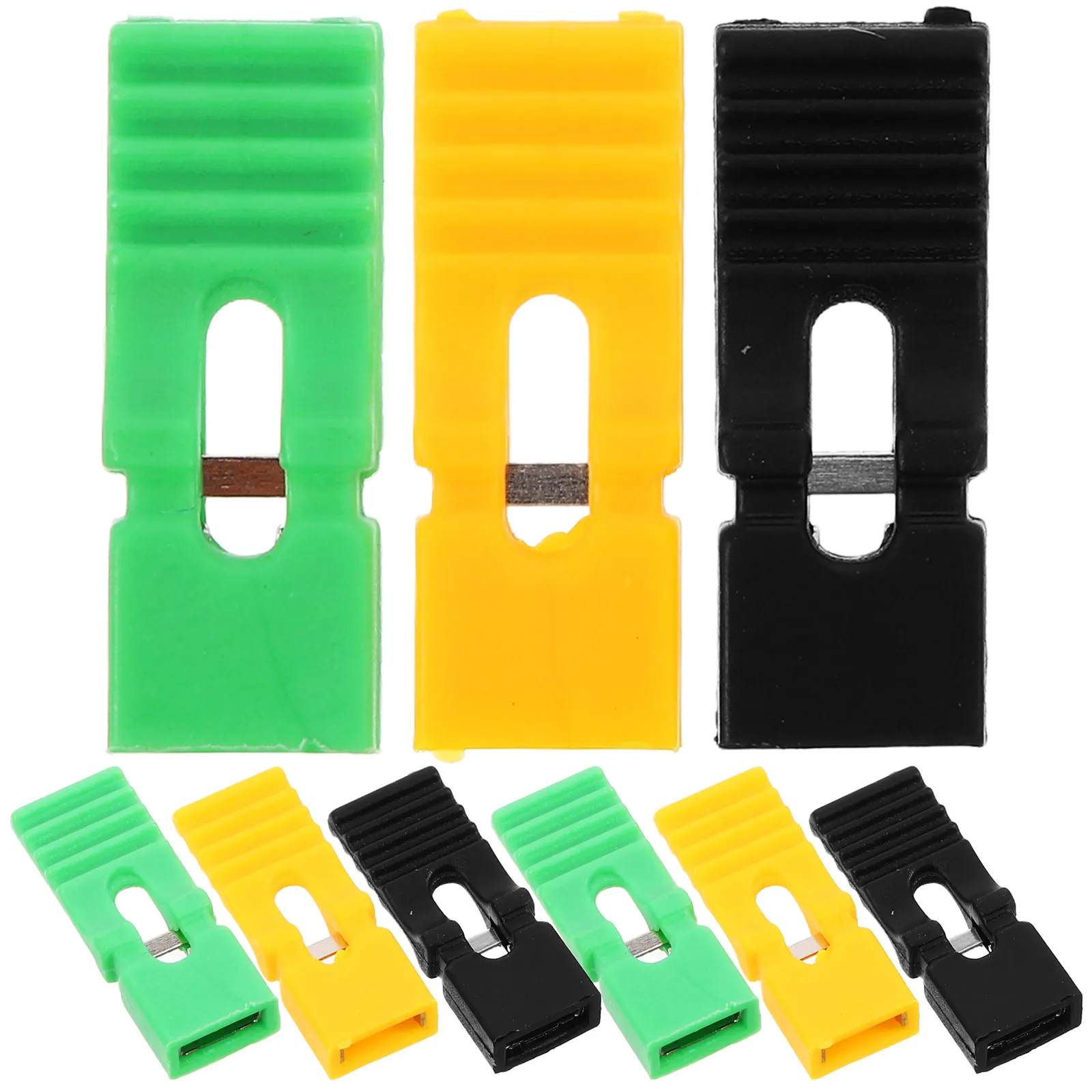 

Набор из 60 разноцветных перемычек (джамперов) с шагом 2,54 мм, открытого и закрытого типа, для короткого замыкания, для жестких дисков, материнских плат, печатных плат, DIY-проектов