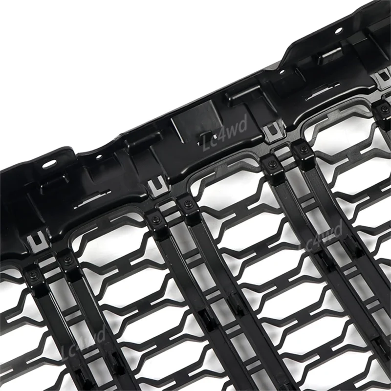 LC4WD 4X4 اكسسوارات 20th الذكرى نمط الجبهة شبكة مصبغة سباق الشوايات ل 2018-2025 جيب رانجلر JL / المصارع JT #5