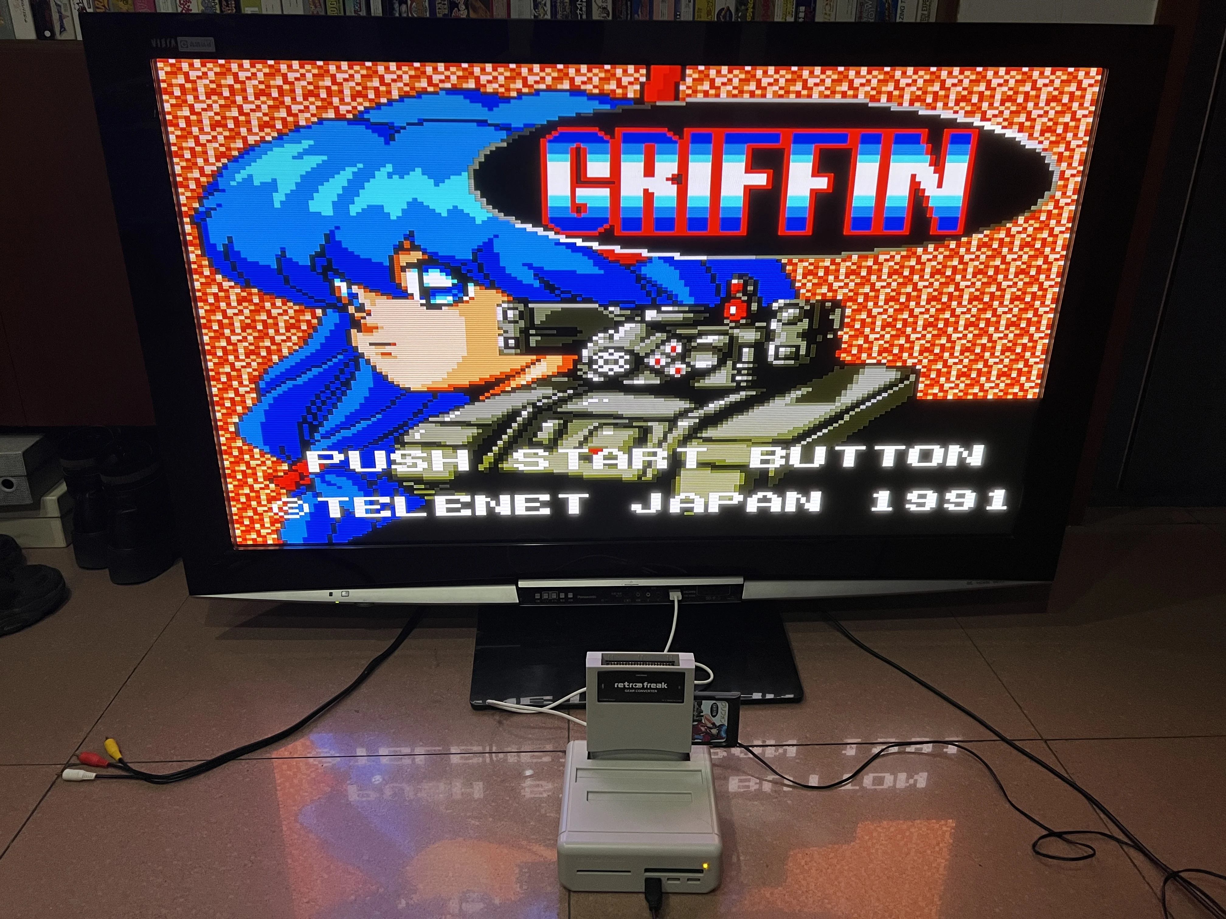 Cartucho 8bit GAME GEAR: GRIFFIN (versão do Japão!!)