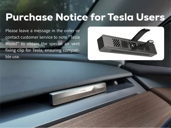 

For Tesla Model 3 Highland 2024 Model Y 2025 Juniper Automotive Fragrance Diffuser with Vent Clip Aromatherapy Sticks Included