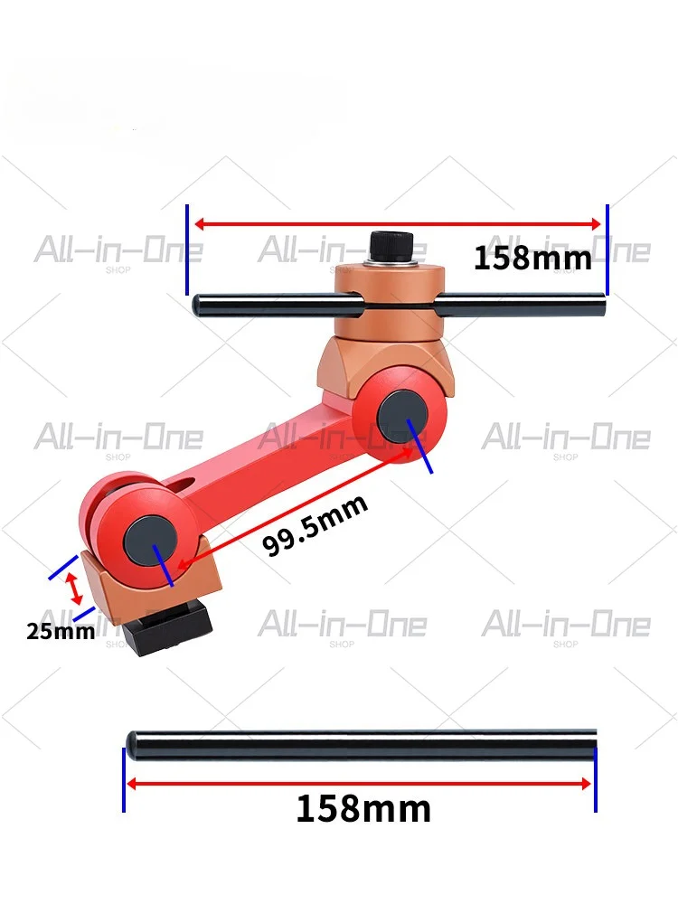 Precision Workpiece Positioner For CNC Milling Machine Universal Heavy Duty Quick Positioning Fixture