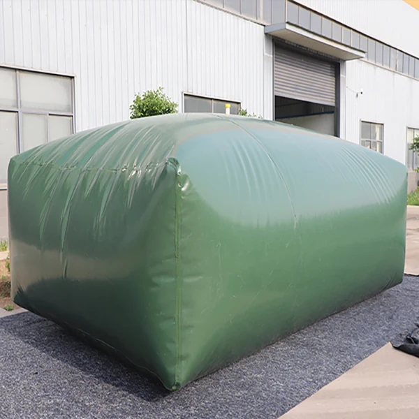 Durable 60,00 L Collapsible PVC Flexible Agricultural Water Storage Tank Drought Resistant Liquid Bladder Tank