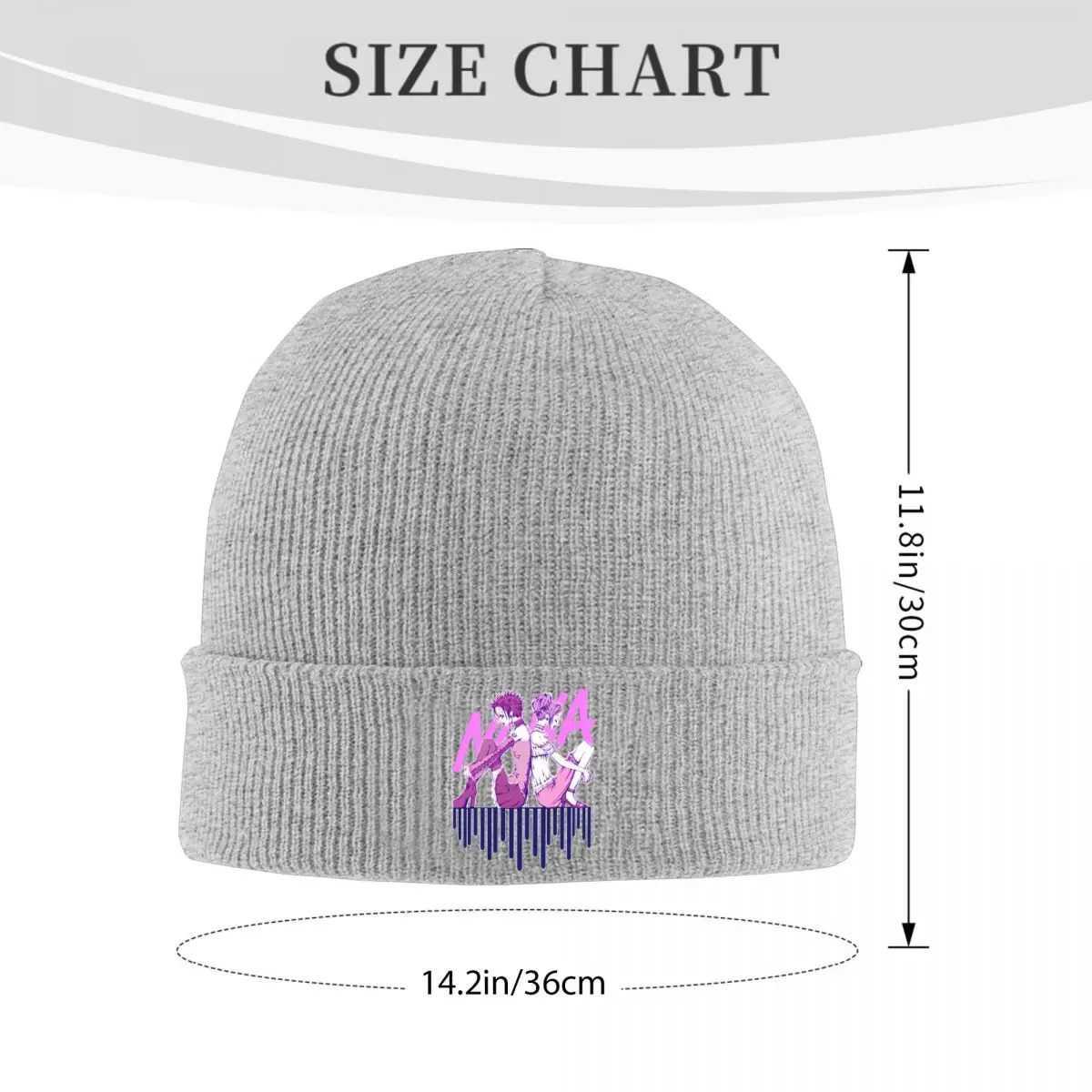 Nana Komatsu And Osaki Hats Autumn Winter Beanie Warm Osaki Anime Kawaii Cartoon Caps Female Male Skullcap