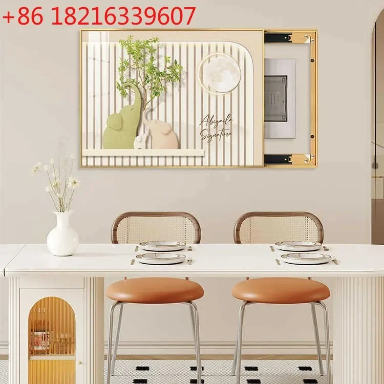 New distribution box, electric switch box, elephant advanced sense, no punching to hang pictures.