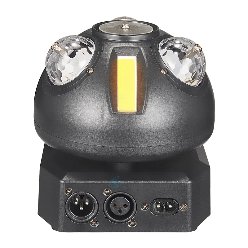 Mini Colorful LED 60W DJ Rotating Moving Head Lights Laser Golden Effect Lighting DMX Remote Control For Disco Party Nightclub