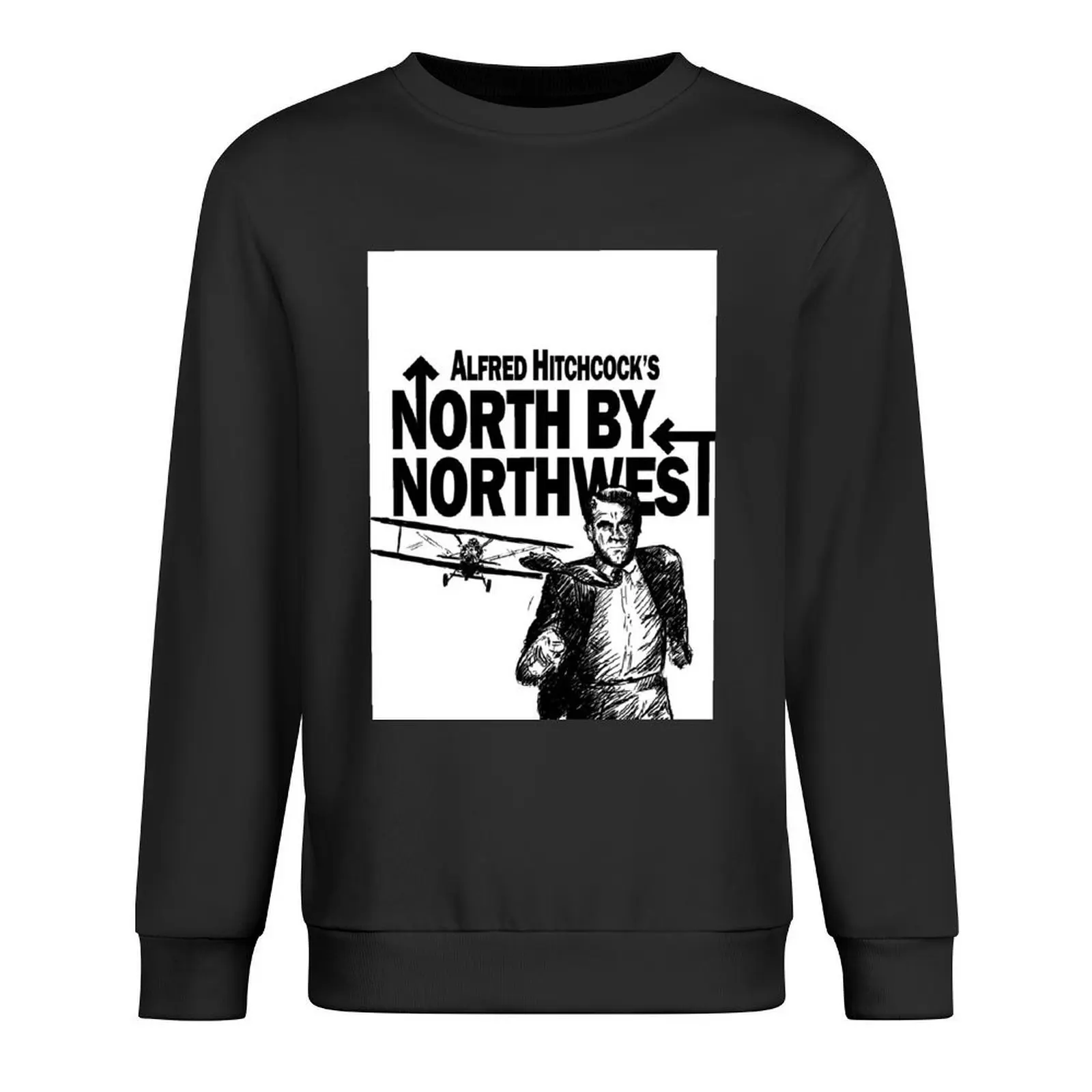 

Alfred Hitchcock's North by Northwest by Burro! Pullover autumn clothes anime clothes aesthetic clothing graphic sweatshirts
