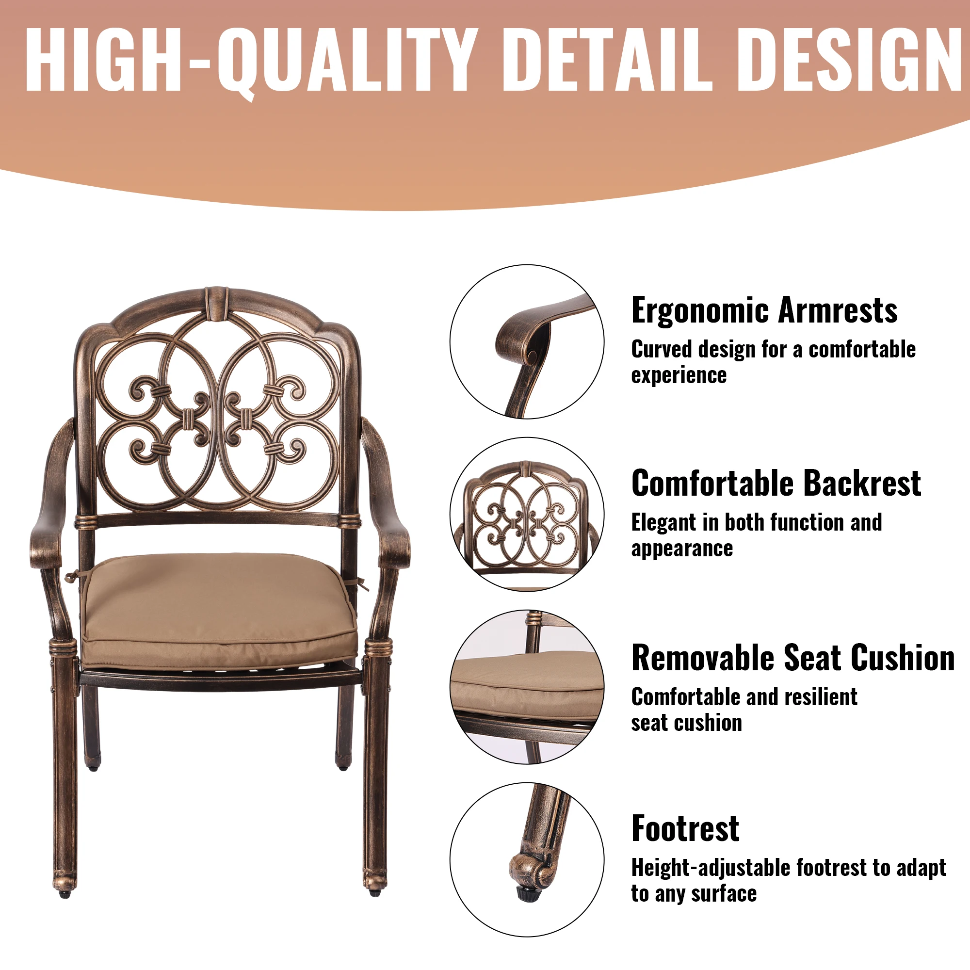 9-Piece Outdoor Patio Dining S - огляд і ціна Outdoor Furniture Dining
