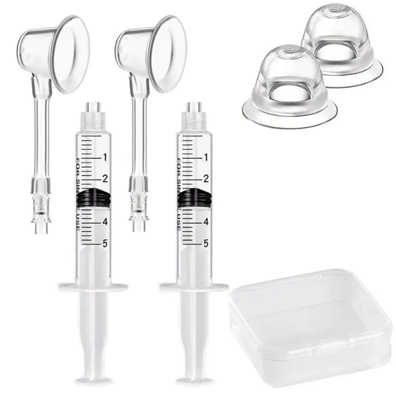 WOWFU-Inverted Nipple Corrector, Flat Nipple Suckers Aspirator Corrector