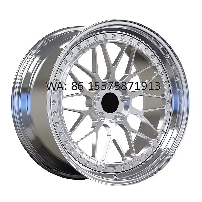 2pcs Luxury 540 Forged Wheel Caps 5x120 5x114.3 Custom Polished Clear Outer Large Aluminum Center Cap for 300ZX