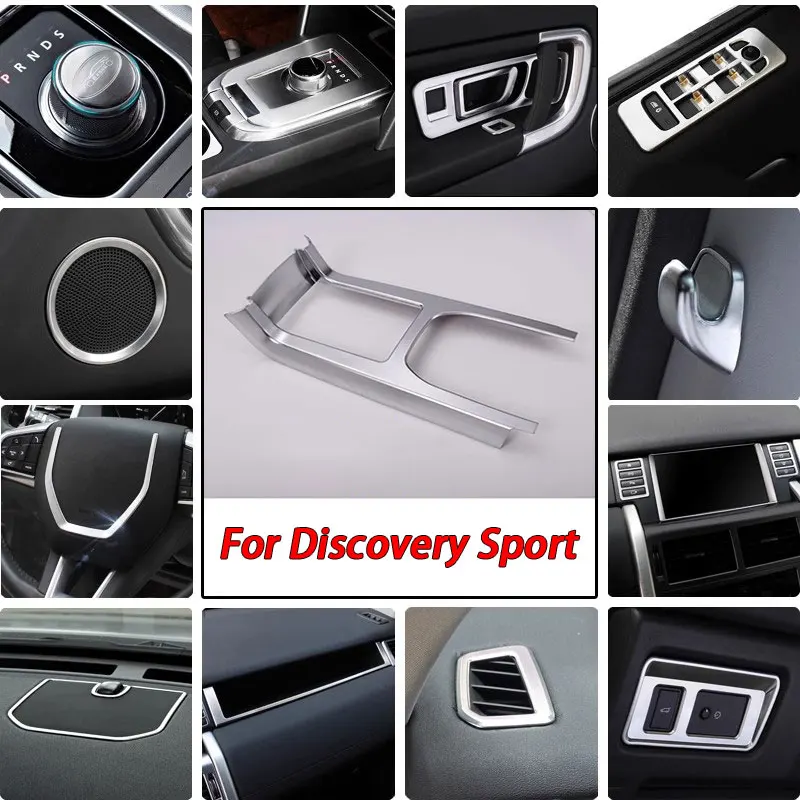

Car Central Control Gear Frame Interior Modification Decorative Strip for Land Rover Discovery Sport 2015-2019 L550 LC