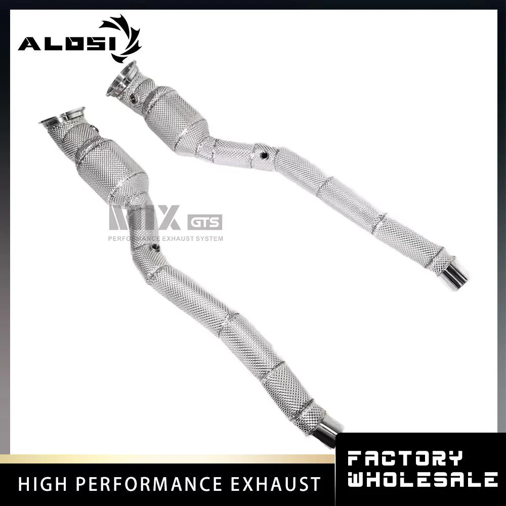 لفيراري F12 6.3 2012-2019 النازل عالية الأداء العادم تعديل أداء السباق تعزيز الطاقة #4