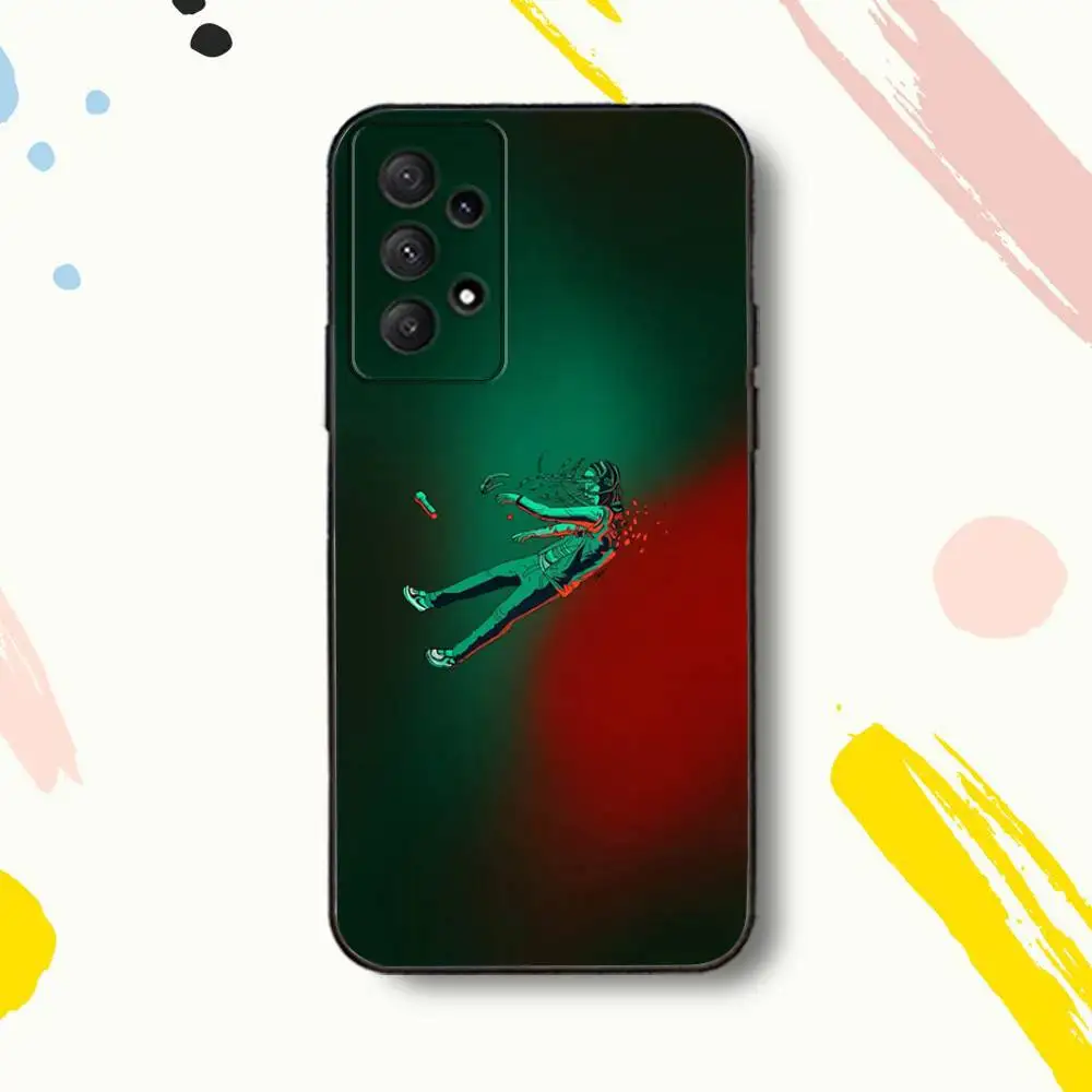 حافظة هاتف Singer M-Matue 333 AlbumS لهاتف سامسونج جالاكسي A 80,72,73,91,53,22,51,52,5G,Plus,J,Note غطاء أسود ناعم #5