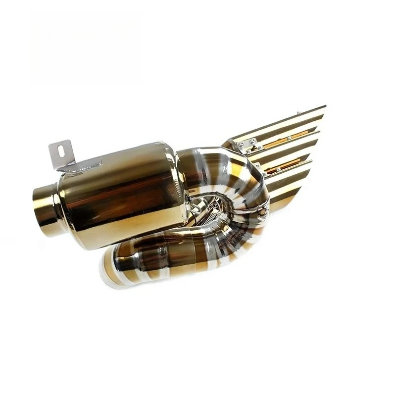 High Flow Racing Performance Titanium Alloy Motorcycle Exhaust Pipe for MV Agusta B800 Exhaust