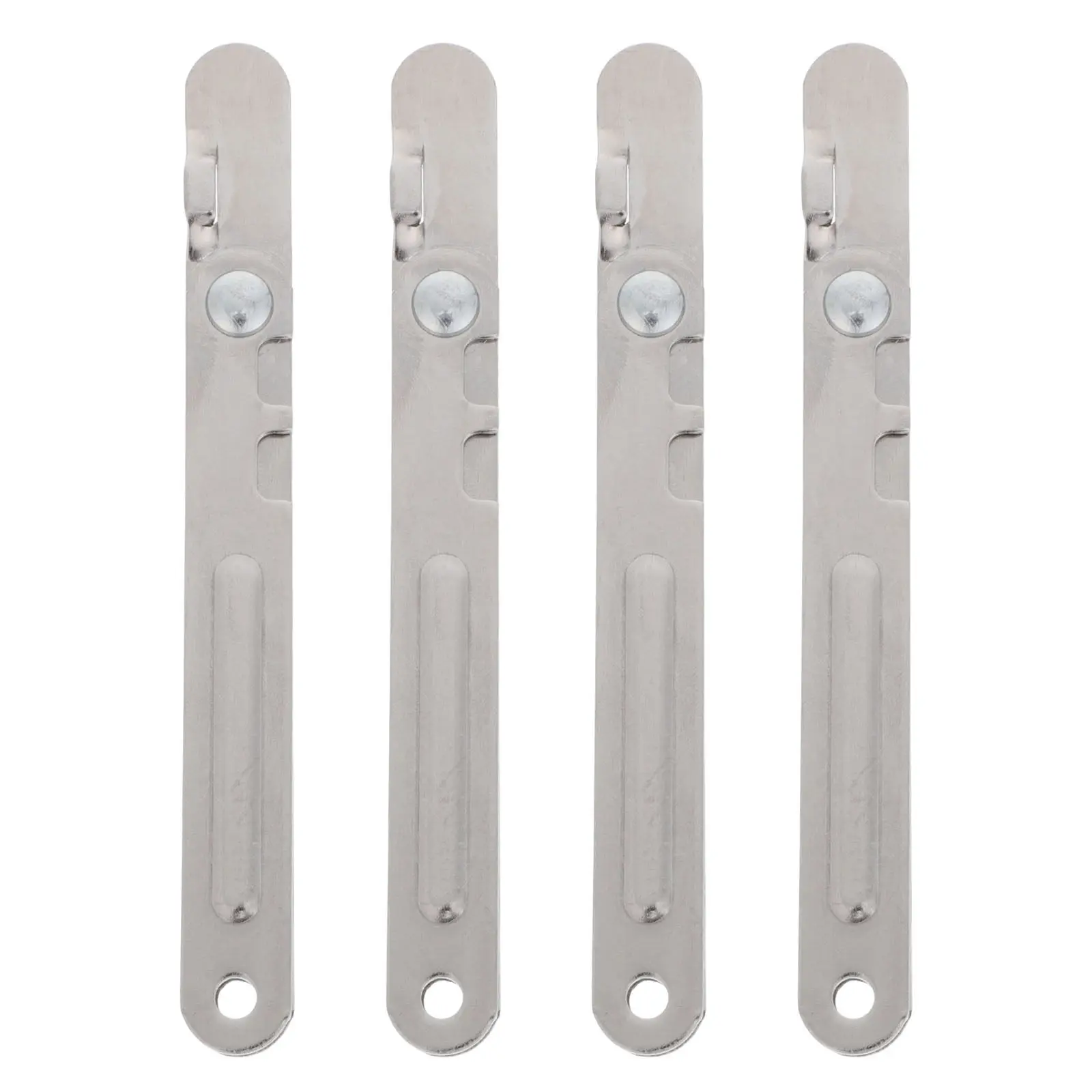 4Pcs Stainless Steel Laundry Rack Fixing Accessory Windproof Reinforcing Connector Foldable Clothes Drying Rack Hardware Fixer