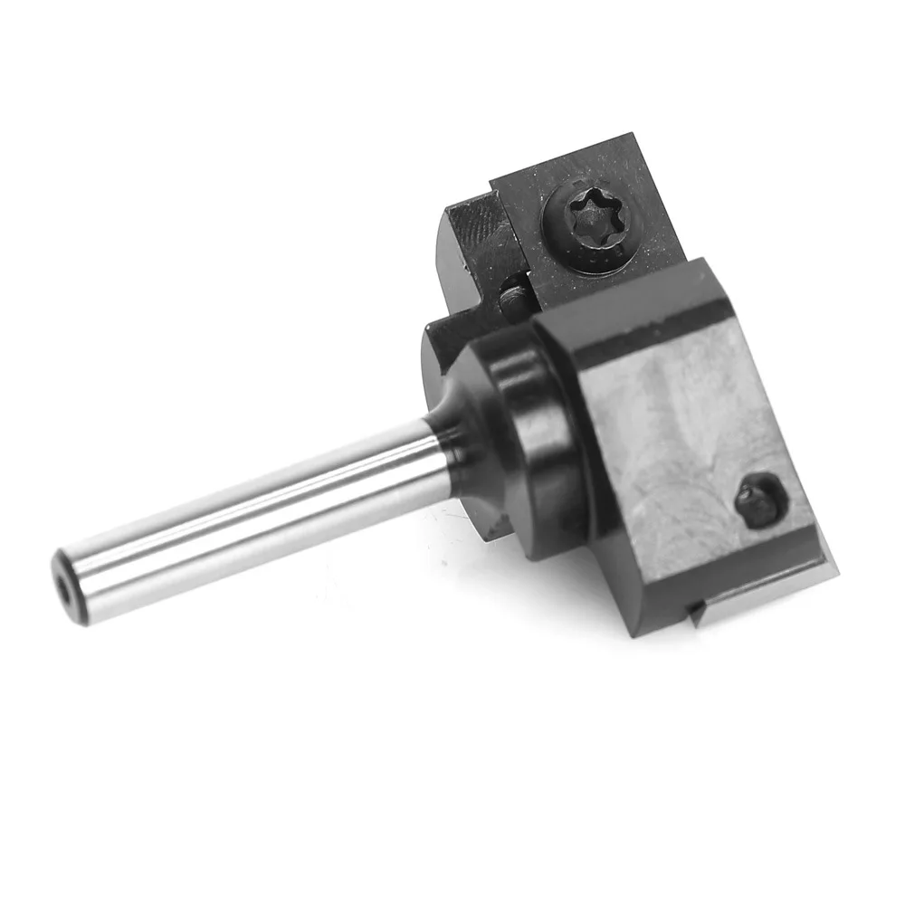 L-SQ18 Disassembly 2 FlutesType Woodworking Milling Bit Replaceable Blades Double-edge Splitting Router Bit