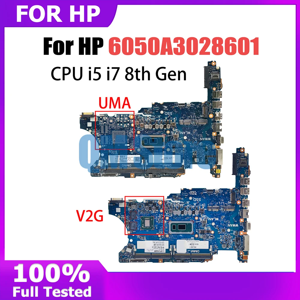 

Notebook Motherboard For HP 640 G5 L58706-001 L58708-601 Laptop Mainboard CPU i5 i7 8th Gen 100％ Tested 6050A3028601