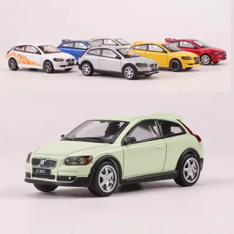 

DCT 1:64 Volvo C30 Alloy Car Model Small Scale Static Model Ornament Miniature Pocket Toy Diecast Alloy Collection Gift