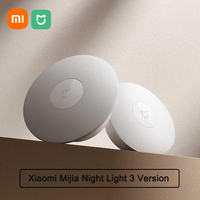 XIAOMI MIJIA Night Light 3 Version Motion Sensor Adjustable Brightness  Smart Human Light Sensor Night Lamp for Bedroom