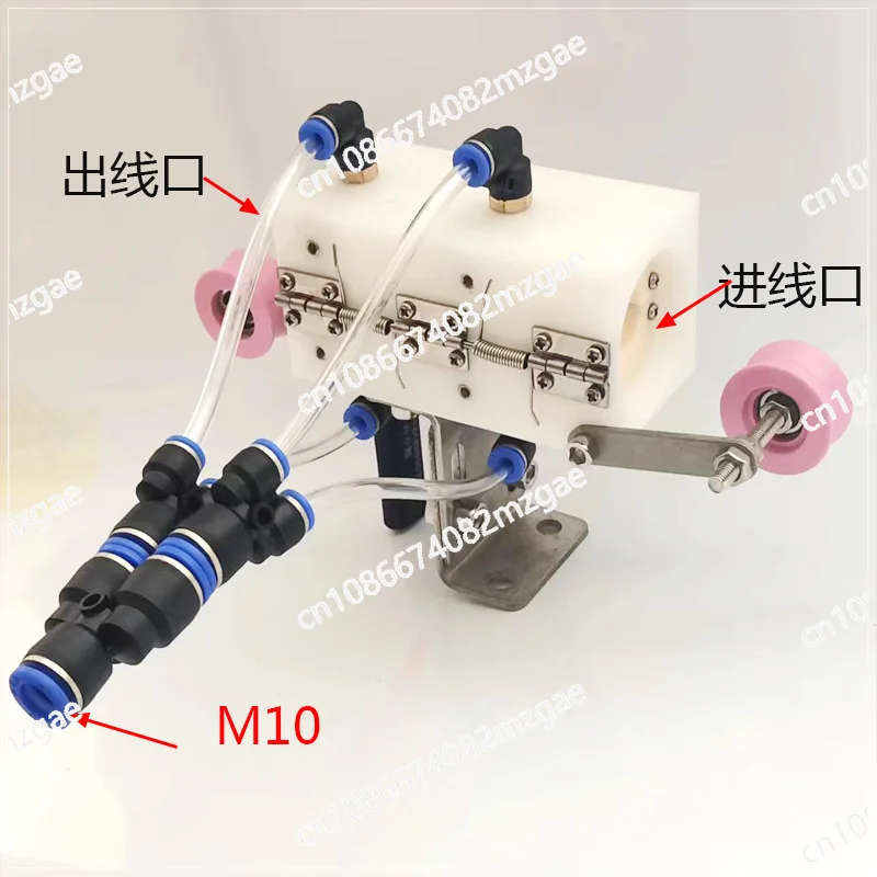 Double-segment water blower Ceramic holes at both ends of one end Ceramic wheel Extrusion extrusion machine Blow dryer