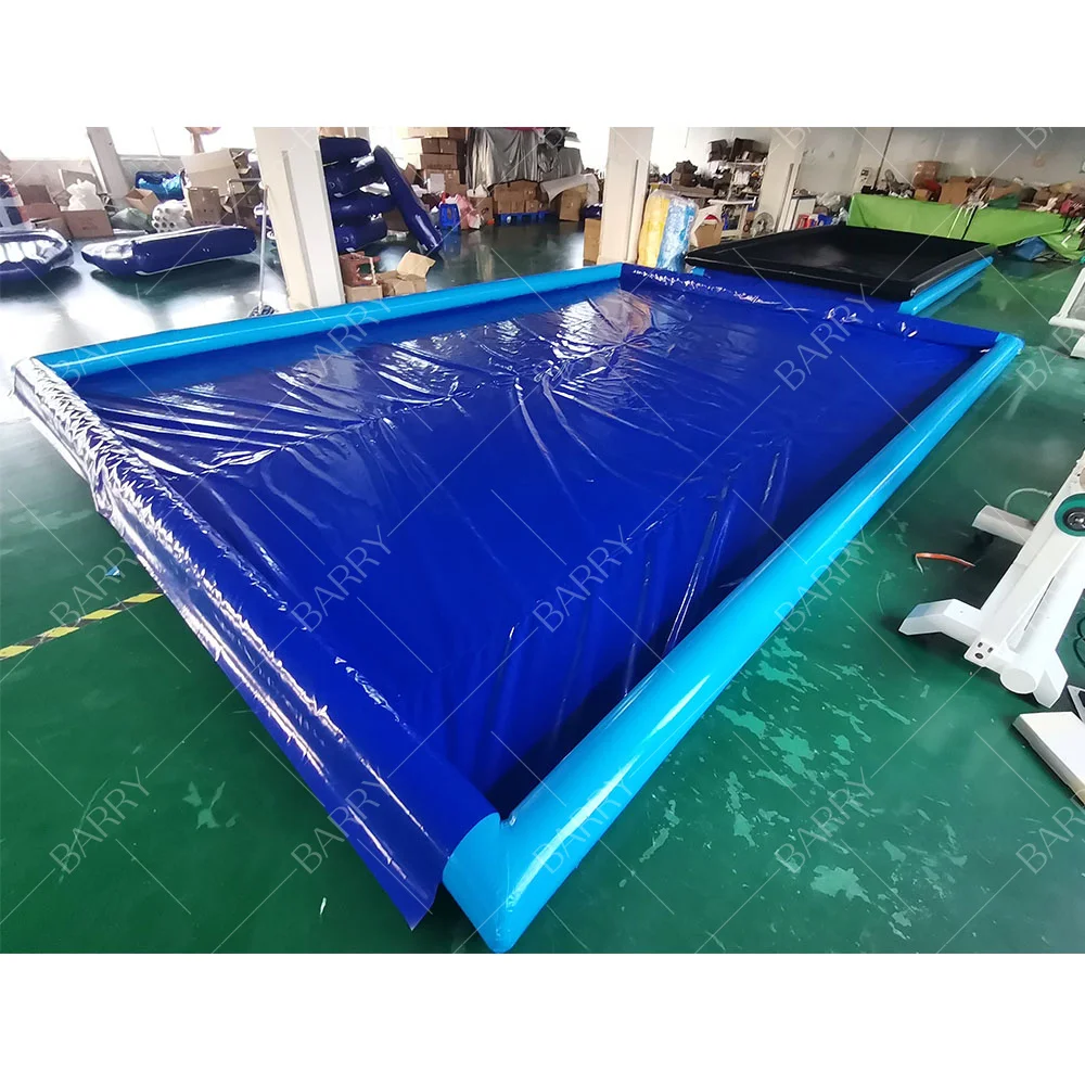 

No Disposable Car Wash Mats Reuse Environmentally Friendly Car Wash Water Containment Mat Mobile Inflatable Car Wash Mats