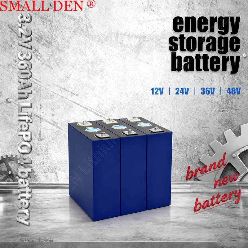 

Grade A 3.2V 360Ah LiFePO4 Battery 10000+ Cycles Brand New for Camping RV Boat Yacht Golf Carts Forklift Solar Cells duty free