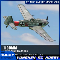Freewing Flightline Fw-190 1100mm Wingspan Propeller Fixed Wing Model Single Engine Fighter Outdoor Remote Control Toy