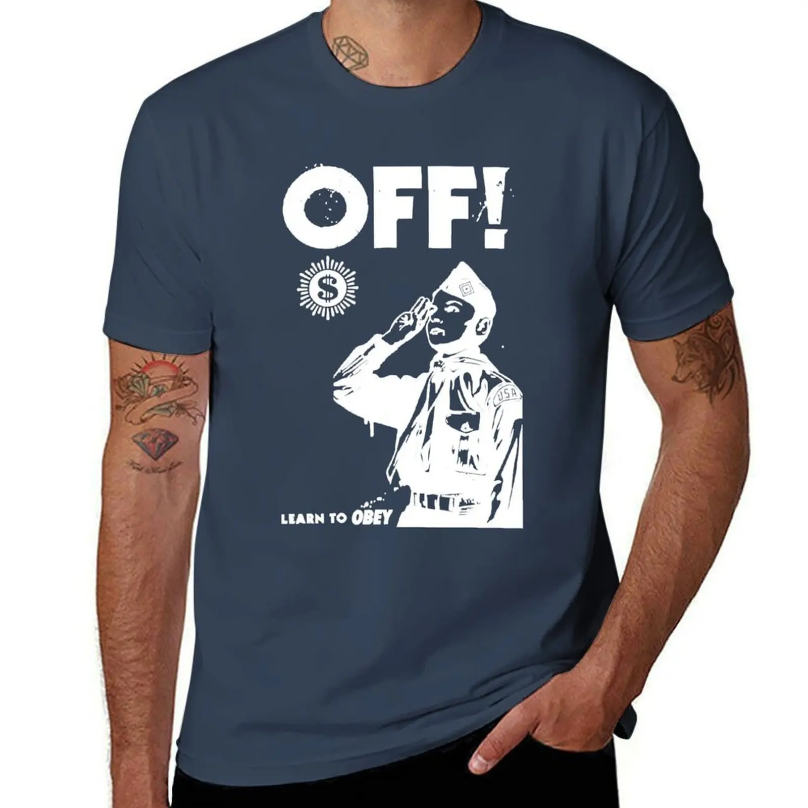 Music Retro Punk Fans Off Gifts Music Premium Hardcore T-Shirt Casual All Match Tee Shirt for Men