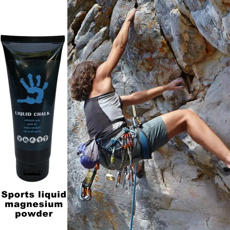 Liquid Chalk Climbing 100ml Rock Climbing Chalk Sweat Absorbing Liquid Magnesia For Optimal Grip Bouldering Gymnastics Climbing