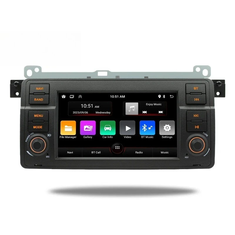 

2Din 7 "IPS Android 13 octa-core digital signal processor 32EQ Car Radio RDS 4g Touch Screen 2Din Car Player