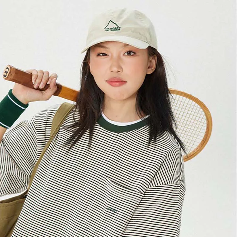 القطن ربيع الخريف قبعة بيسبول بسيطة نزهة تنفس الترفيه قناع قبعة للرجال موضة تنوعا قبعة التنس للنساء