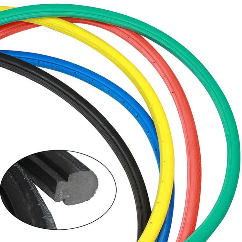 

Fixed Gear 700x23C Tyres Cycling Bike Outer Tire Tubeless Tyre Bike Outer Tube Bike Solid Tire Bicycle Tire Bicycle Rubber Tire