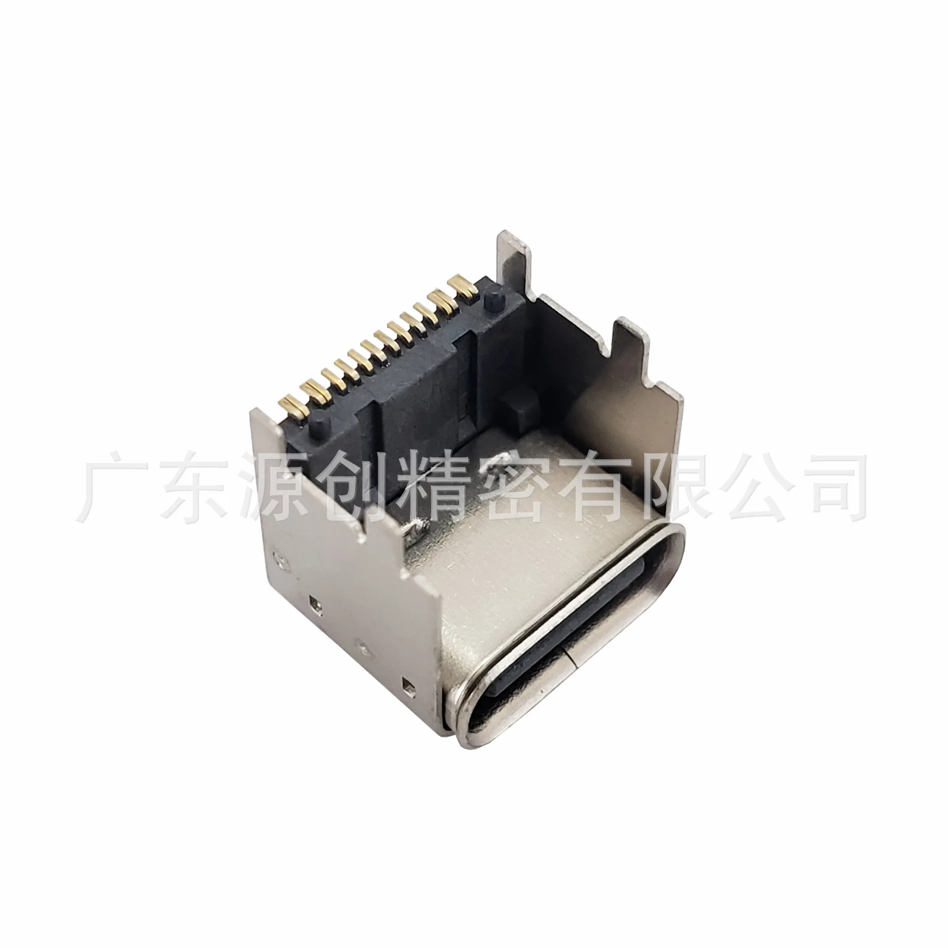 For TYPE-C16PIN female seat height 4.3 center distance 4.58/5 four-pin plug board length 8.0mmusb