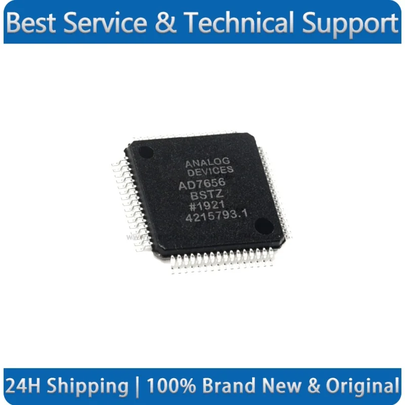 AD7656BSTZ-1 QFP-64 16-bit resolution ADC parallel and serial interface chip New Original