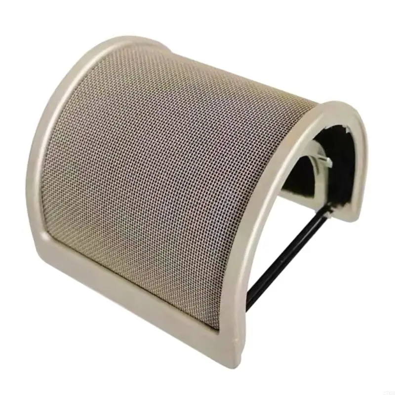 270B Filter Popping Lapisan Ganda Lapisan Logam Mikrofon Mikrofon Penutup Genggam Genggam Mikrofon Mikrofon Aksesoris