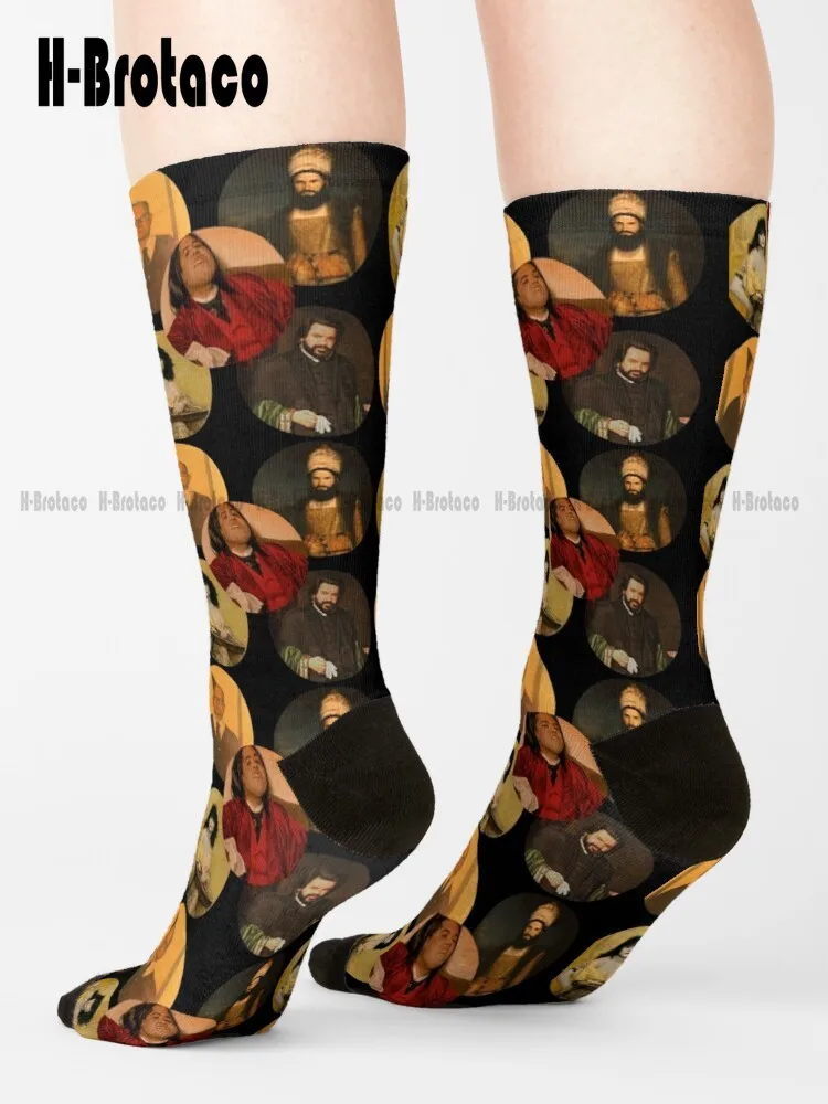 Wwdits Nadja Nandor Lazlo Colin Robinson Guillermo Socks Fun Socks For Women Comfortable Best Girls Sports Custom Gift Retro Art