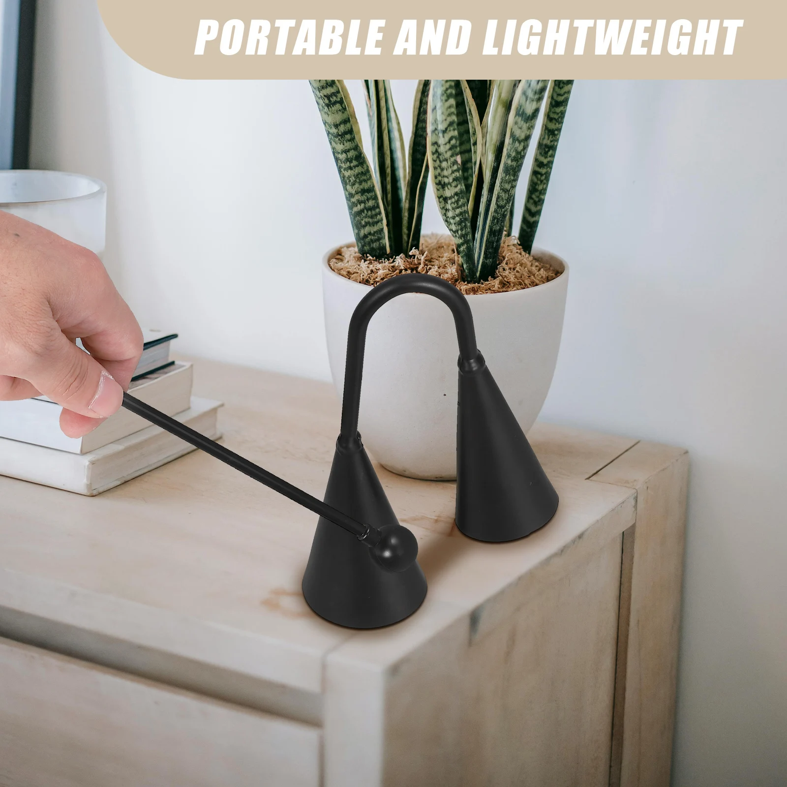 Double-Ended Cowbell Pitch ระฆังโลหะของเล่นเด็กดนตรีก่อนวัยเรียนมือถือขนาดเล็ก Montessori Instruments