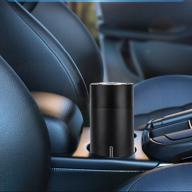

Car Fragrance Humidifier USB 3 Gears Adjustable Automatic Induction Portable Aromatherapy Humidifier With Colorful Light