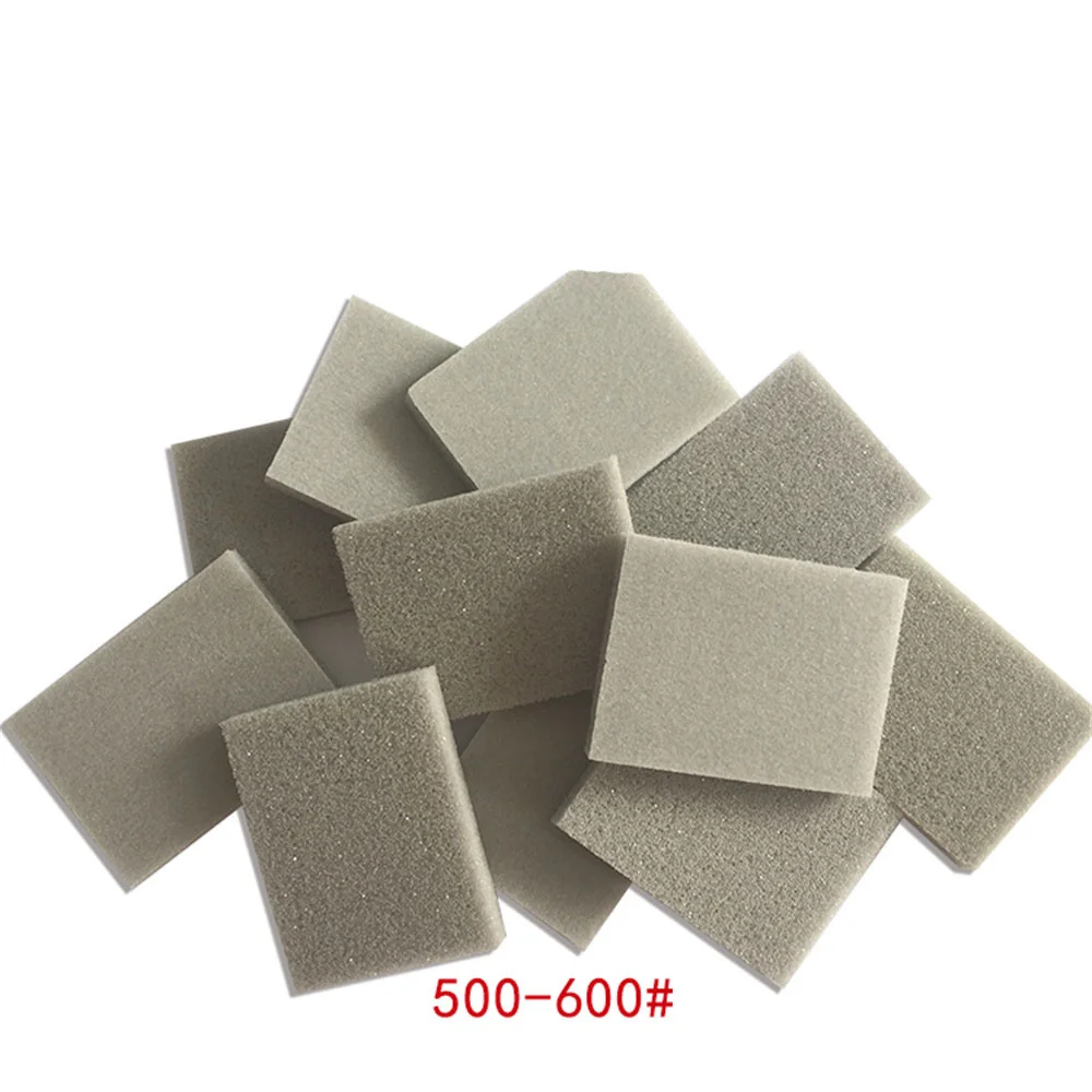 30*40มม.เปียกและแห้งกระดาษทรายฟองน้ำ Abrasives Hook & Loop 300-3000กรวดไม้เฟอร์นิเจอร์ภาพวาดบดและขัด