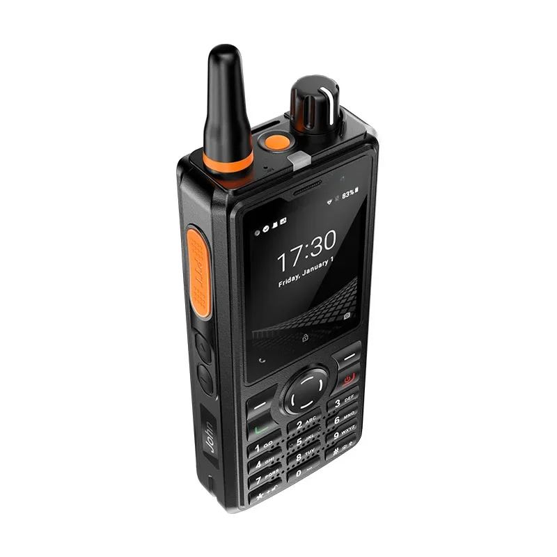 NIEUWE UNIWA F41 4G POC Walkie Talkie Zello Robuuste telefoon 2,4 "Touchscreen 1GB + 8GB Waterdichte smartphone Android 8.1 4600mAh NFC