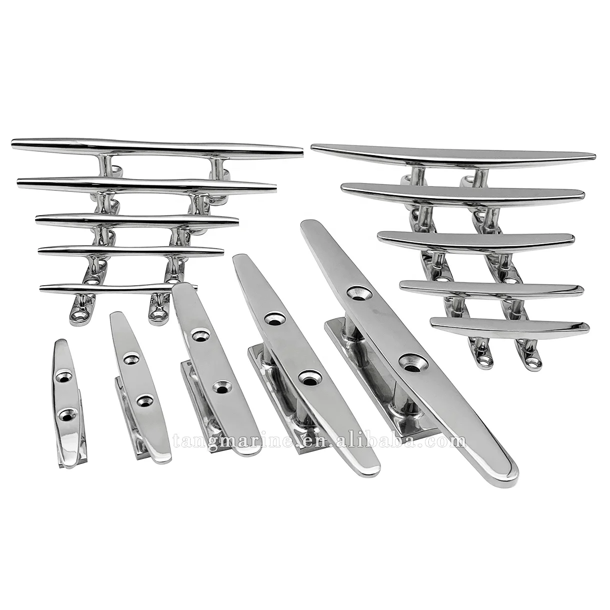 

STLF 316 Stainless Steel Boat Dock Rope Cleat Base Bollard for Marine Boat Yacht