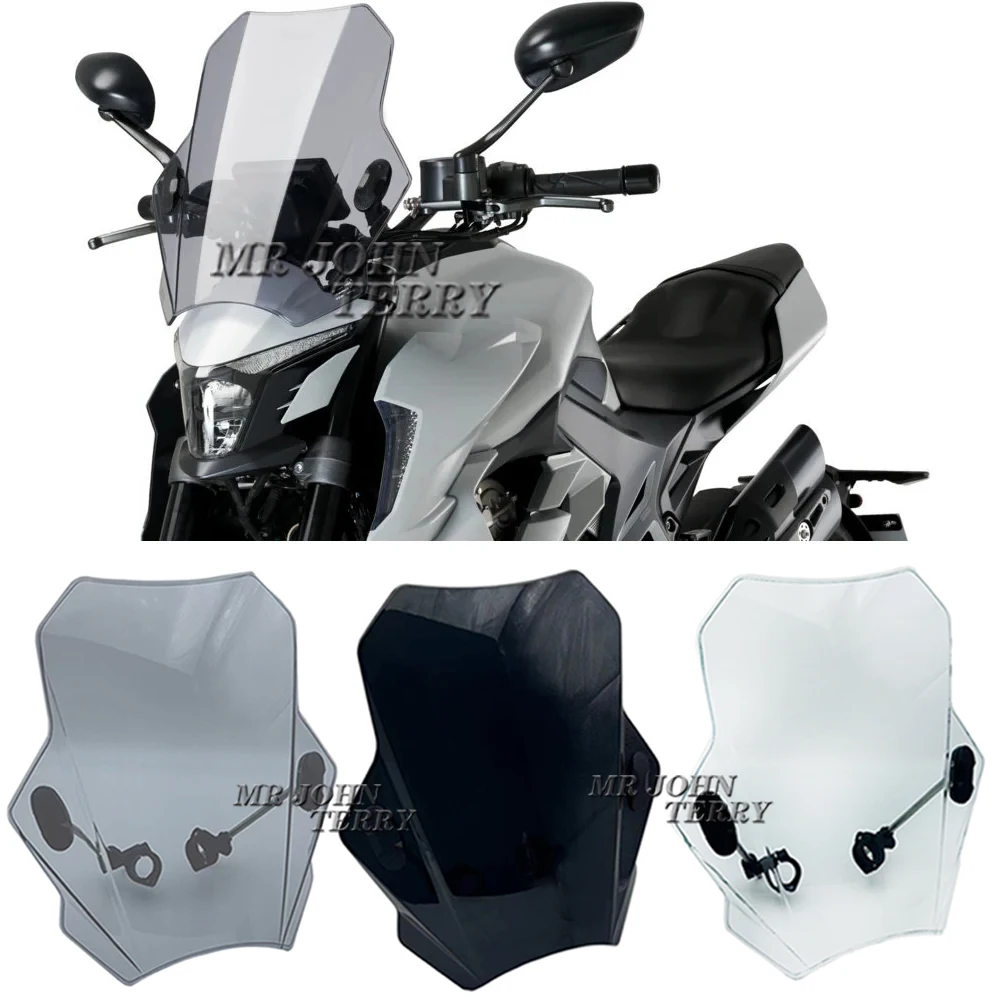 For Zontes R350 R 350 R310 R 310 2022 2023 Motorcycle Windscreen Windshield Covers Screen Smoke Lens Motorbikes Deflector