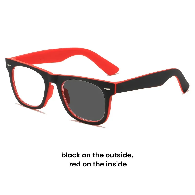 Photochromic High-definition Reading Glasses Indoor Outdoor Dual-use Presbyopia Glasses Anti Blue Light Color Changing Glasses