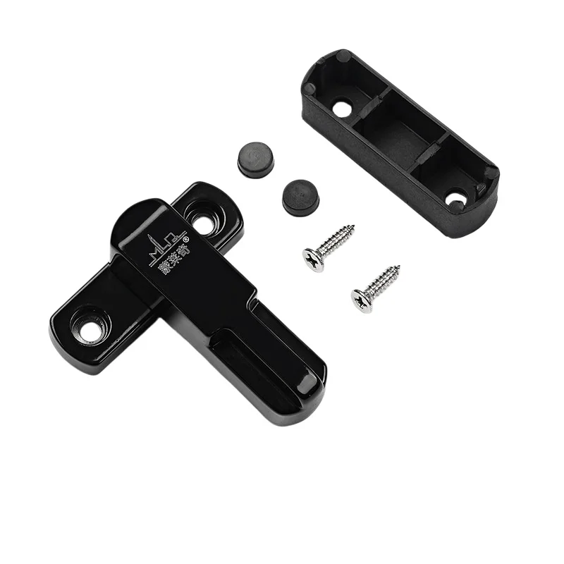 

Внешний оконный замок-защелка, Т-образный замок-защелка, замок для распашных окон, замок для окон из алюминиевого сплава, противоугонный замок для окон, пластиковая сталь